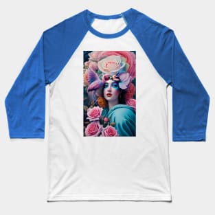 The Flamingos Lady Baseball T-Shirt